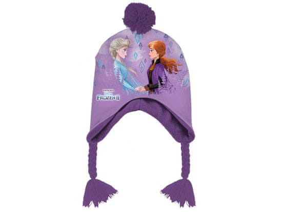 Coriex Zimní čepice s bambulkami FROZEN 2