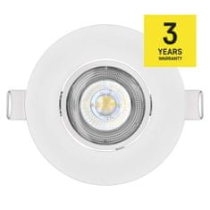 Emos EMOS LED bodové svítidlo Exclusive bílé 5W neutrální bílá 1540115570