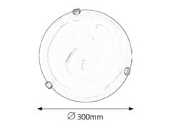 Rabalux Rabalux stropní svítidlo Alabastro E27 1x MAX 60W bílé alabastrové sklo 3203