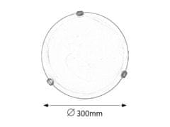 Rabalux Rabalux stropní svítidlo Alabastro E27 1x MAX 60W bílé alabastrové sklo 3202