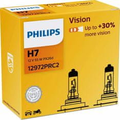 Philips Philips H7 12V 55W PX26d Vision plus 30procent 2ks 12972PRC2