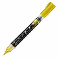 Pentel Fix dual metallic brush metalická zlatá (1ks),