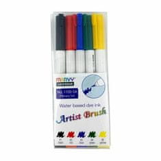 Marvy Popisovač artist brush primary set (5ks)