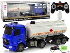 shumee Cisterna R/C Mercedes Arocs Modrá 1:26 Voda