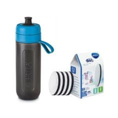 Brita Fill and Go Active 0,6 l modrá filtrační láhev (vč. 4 ks filtru)