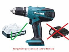 Makita DF457Z aku šroubovák Li-ion 18V bez aku