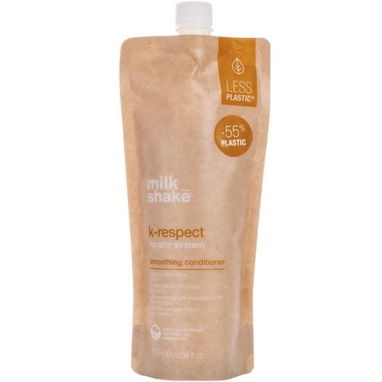 Milk Shake K-Respect Keratin System Smoothing Conditioner - vyhlazující kondicionér pro všechny typy vlasů po narovnání 750ml