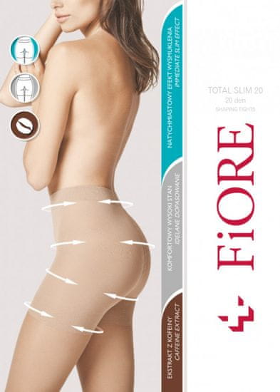 Fiore Punčocháče Total Slim 20 M5206 - Fiore