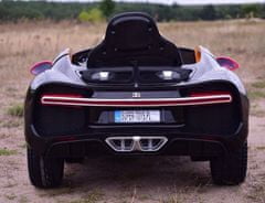 Moje Auto BUGATTI CHIRON MĚKKÁ KOLA, MĚKKÉ SEDLO, PE