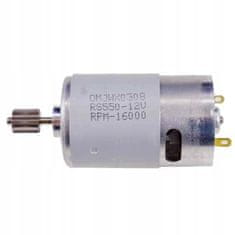 Moje Auto MOTOR PRO AKUMULÁTOROVÁ VOZIDLA 12V-RS550-16000RPM