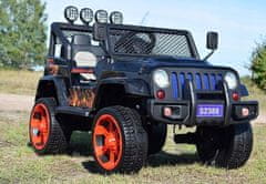 Moje Auto MEGA JEEP SUNSHINE, 4X4, 2X12V, POMALÝ START /