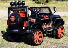 Moje Auto MEGA JEEP SUNSHINE, 4X4, 2X12V, POMALÝ START /