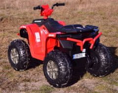 Moje Auto VELKÁ BATERIE QUAD, MĚKKÉ SEDLO, MĚKKÉ