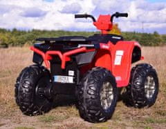 Moje Auto VELKÁ BATERIE QUAD, MĚKKÉ SEDLO, MĚKKÉ