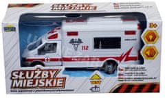 KECJA Automobilová světelná / zvuková ambulance