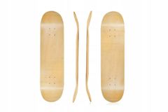 Switch Boards Skateboard deck 8" bez grafiky, medium concave, Kanadský javor