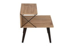Hanah Home Noční stolek Cross - Pine, Borovice