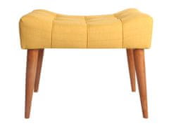 Atelier Del Sofa Taburet New Cool - Yellow, Žlutá