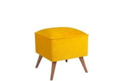 Atelier Del Sofa Taburet New Bern - Yellow, Žlutá