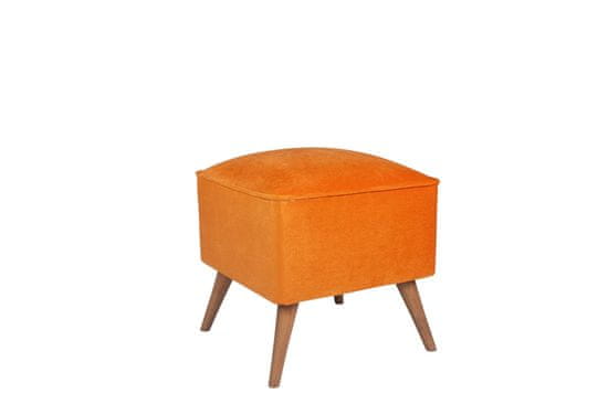 Atelier Del Sofa Taburet New Bern - Orange, Oranžová