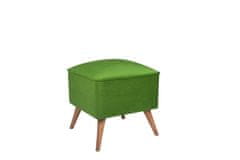 Atelier Del Sofa Taburet New Bern - Green, Zelená