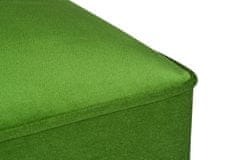 Atelier Del Sofa Taburet New Bern - Green, Zelená