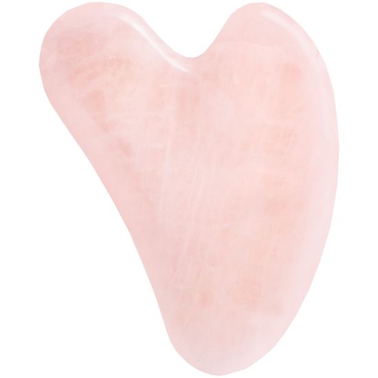 Gua Sha Stone rose quartz - kámen pro masáž obličeje