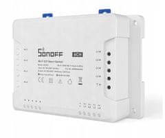 Sonoff 4CH R3 Wifi 4-kanálový přepínač DIN, M0802010003