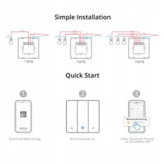 Sonoff 1kanálový ovladač světla - WiFi eWeLink, M5-1C-80