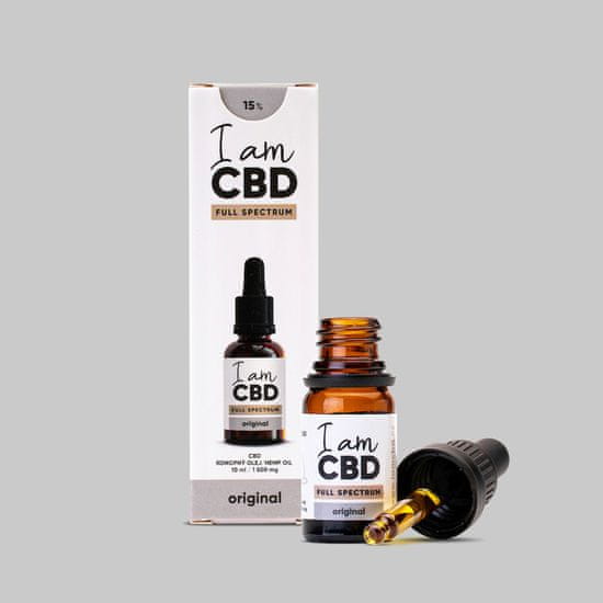 I am CBD Full Spectrum CBD konopný olej 15% 10 ml original