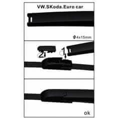 4Car Stěrač 380 mm zadní 