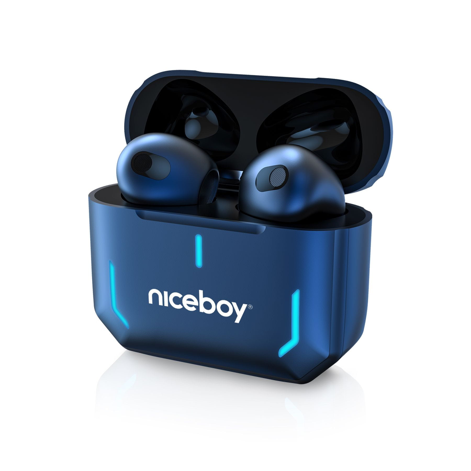  Bluetooth slúchadlá niceboy hive spacepods handsfree mikrofón skvelý zvuk dlhá výdrž na nabitie odolná vode ľahká konštrukcia 