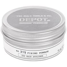 DEPOT No. 315 Fixing Pomáda - silně fixující gelová vlasová stylingová pomáda pro muže 75ml