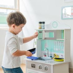 Teamson Teamson Kids - Little Chef Madrid Classic Play Kitchen - Mint / Grey