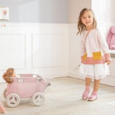 Teamson Olivia's Little World - Vůz pro panenky s puntíky pro princezny