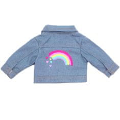 Teamson Sophia's - 18" panenka - Rainbow Jean Jacket - Indigo Blue