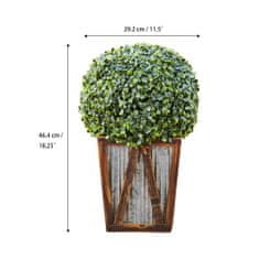 Teamson Peaktop - Umělá rostlina se solárním osvětlením - styl A