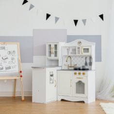 Teamson Dětská Hrací Kuchyňka Little Chef Marseille Retro Bílá Td-13119D