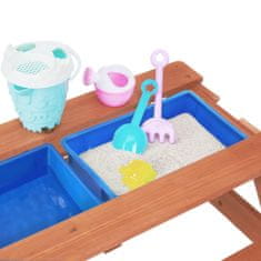 Teamson Teamson Kids - Venkovní sety stolu a židlí Oasis Toys - Warm Cherry