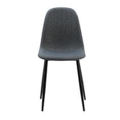 Teamson Sada 2 Tmavě Šedých Kuchyňských Jídelních Židlí (Pouze Židle) Jedna Velikost Vnf-00025Dg-Uk