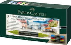 Faber-Castell Popisovače akvarelové A.Dürer set 5 barev set