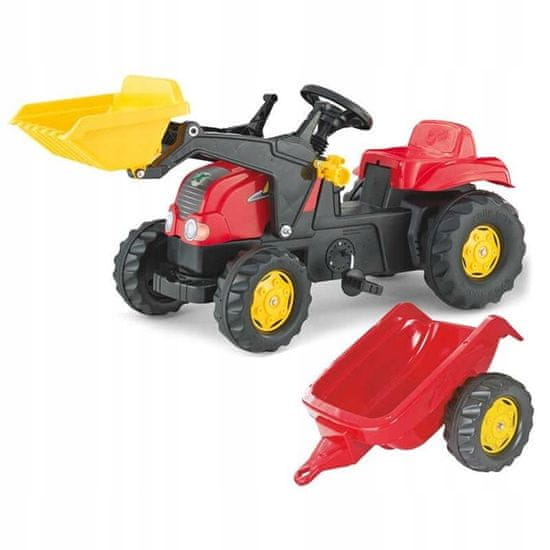 Rolly Toys Rolly Toys rollyKid Šlapací traktor s lžící a pr