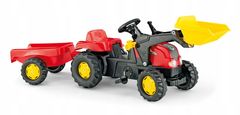 Rolly Toys Rolly Toys rollyKid Šlapací traktor s lžící a pr