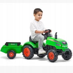 Falk FALK Tractor X Tractor Green s přívěsem Klak