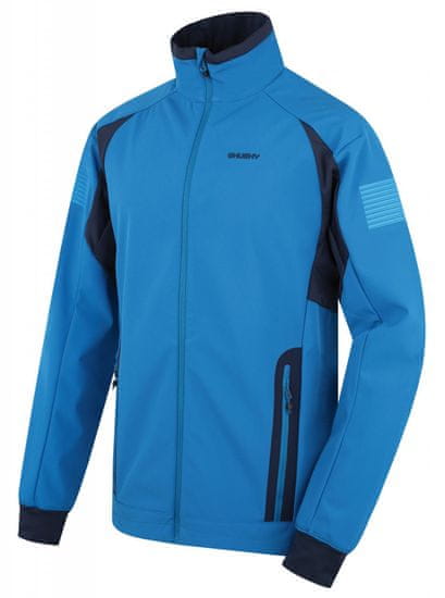 Husky Pánská softshell bunda Scooby M blue (Velikost: XXL)