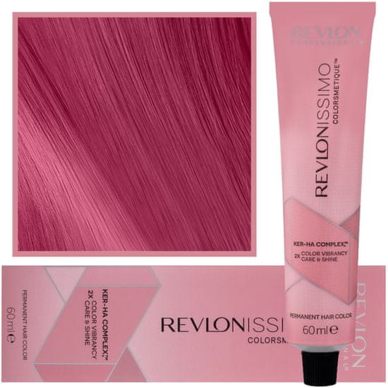 Revlon Revlonissimo Colorsmetique 60ml krémová barva na vlasy s pečujícím komplexem Ker-Ha 4.11