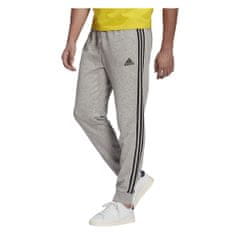 Adidas Kalhoty šedé 170 - 175 cm/M Essentials Tapered Cuff 3 Stripes