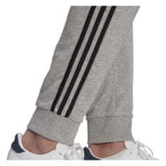 Adidas Kalhoty šedé 170 - 175 cm/M Essentials Tapered Cuff 3 Stripes