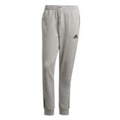 Adidas Kalhoty šedé 170 - 175 cm/M Essentials Tapered Cuff 3 Stripes