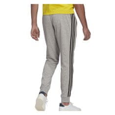 Adidas Kalhoty šedé 170 - 175 cm/M Essentials Tapered Cuff 3 Stripes